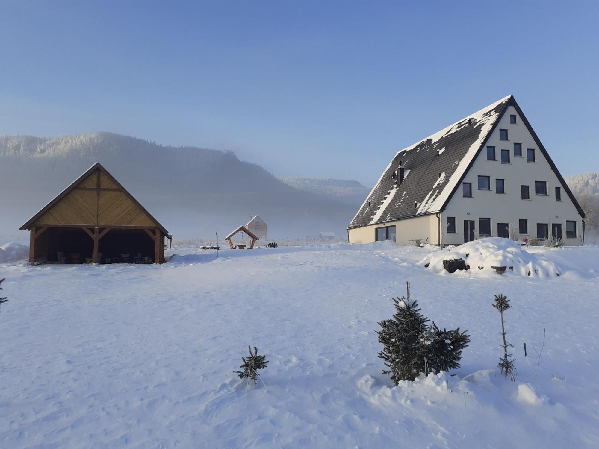 Otulina Dom W Gorach Stolowych Pod Szczelincem Pogranicze Pl-Cz Radkow Bagian luar foto